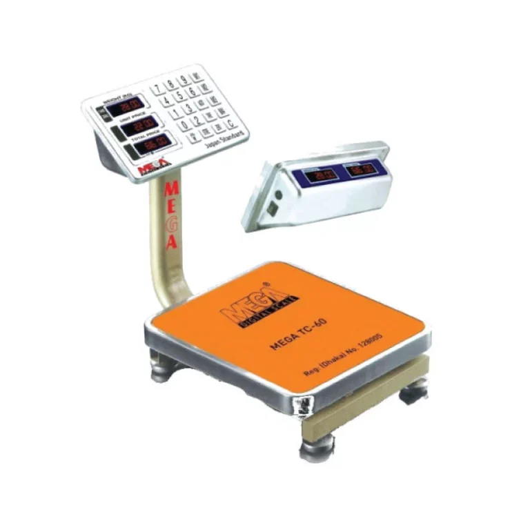 Digital Weight Scale in BD, Digital Weight Scale Price in BD, Digital Weight Scale in Bangladesh, Digital Weight Scale Price in Bangladesh, Digital Weight Scale Supplier in Bangladesh. Mega 60kg Digital Weight Scale (TC-60)