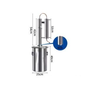 20 Liter Tower Distiller Double Grade SS304 Price in BD 3