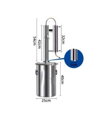 20 Liter Tower Distiller Double Grade SS304 Price in BD 3