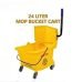 Mop Bucket with Wringer Wheels 1