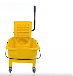 Mop Bucket with Wringer Wheels 3