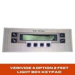 Verivide 4 Option Light Box Keypad 11