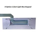 Verivide 4 Option Light Box Keypad 5