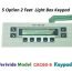 Verivide Light Box Keypad 5 Option 2 feet Price in BD 1