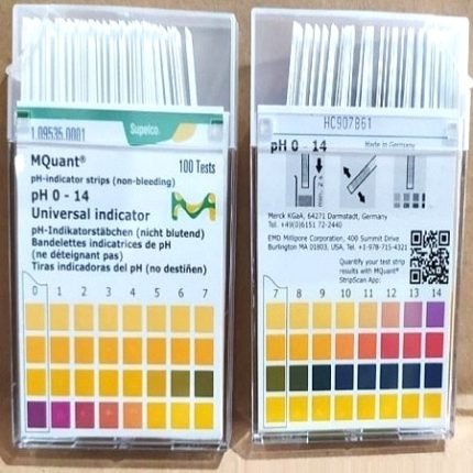 pH Paper Strips for PH Measuring Merck Germany Price bD